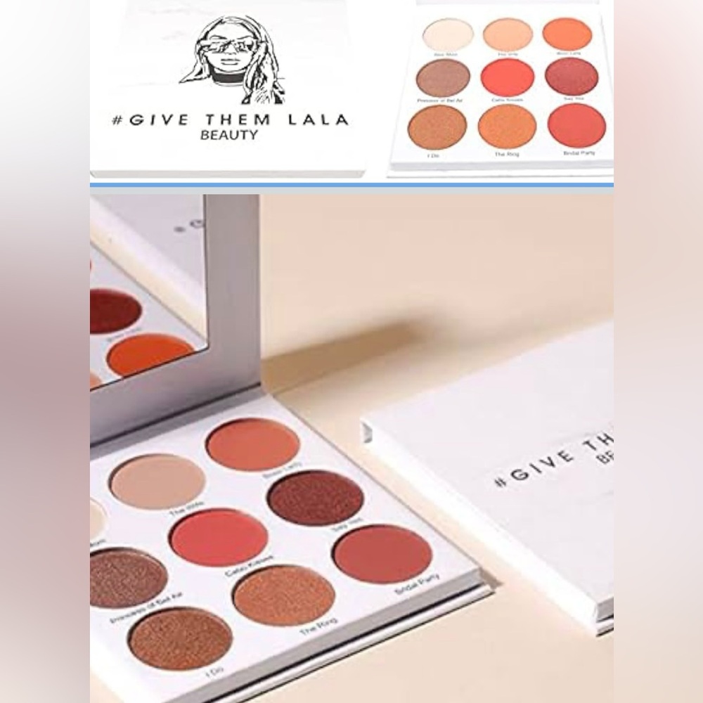 #Give Them LALA-Eyeshadow Palette-The Grown Woman Palette - Warm Tones-NWT